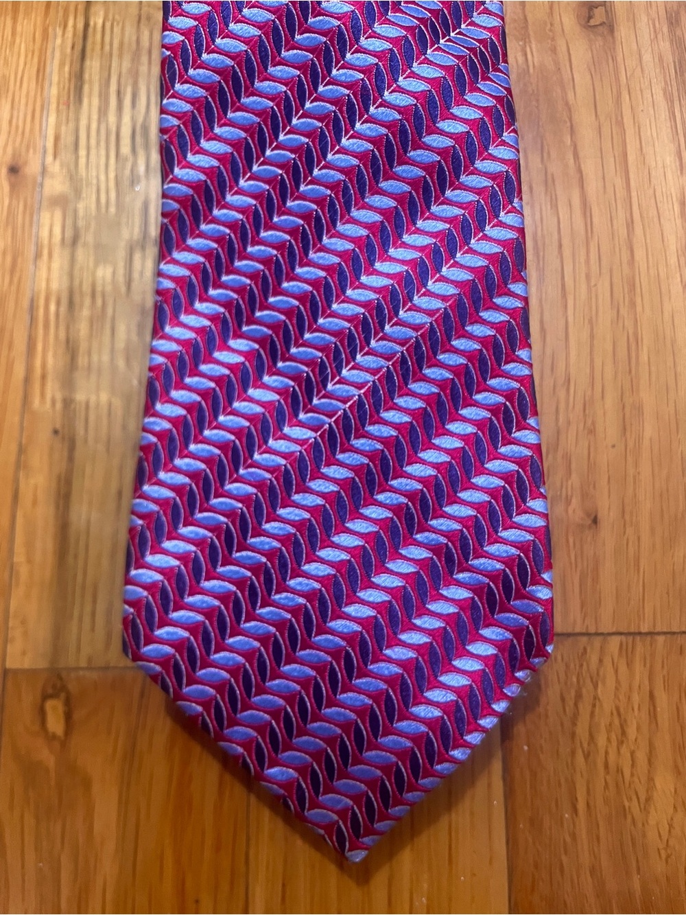 $395 Ermenegildo Zegna 3D 100% Italia! Embroidered Silk Tie